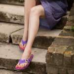 GUMBIES Purple Hibiscus