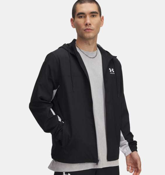 UA Rival Wvn Windbreaker-BLK - Bild 1