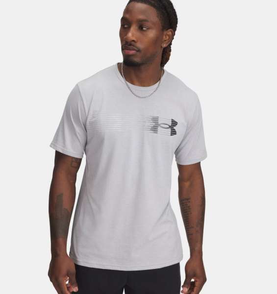 UA M LC FLY IN LOGO SS-GRY - Bild 1