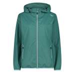 NOS WOMAN JACKET RAIN FIX HOOD