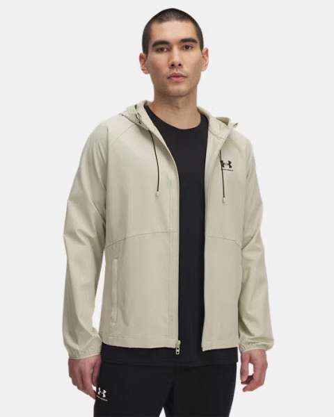 UA Vibe Woven Jacket-BRN - Bild 1