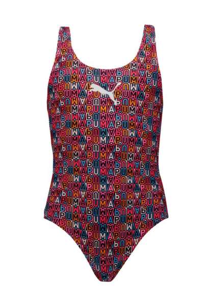 PUMA SWIM GIRLS PRINTED SWIMSUIT 1P - Bild 1