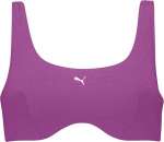 PUMA SWIM WOMEN JACQUARD SCOOP TOP