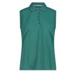 WOMAN POLO SLEEVELESS