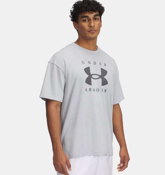 UA M HW OS Branded SS-GRY - Bild 1
