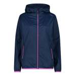 NOS WOMAN JACKET RAIN FIX HOOD