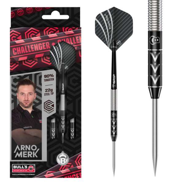 BULL'S Challenger Steel Dart Arno Merk | - Bild 1