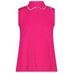 WOMAN POLO SLEEVELESS