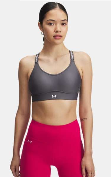 UA Infinity Mid 2.0 Bra-GRY - Bild 1